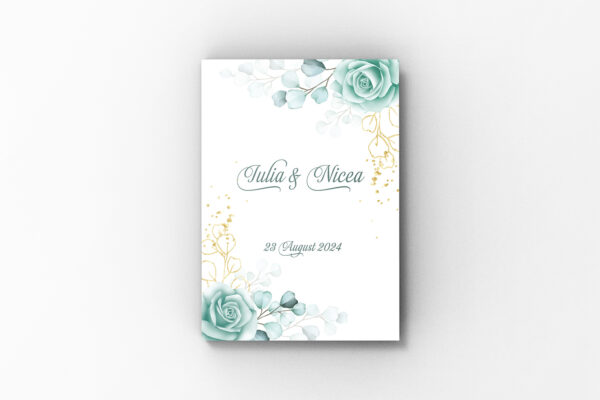 Album de amintiri, Elegant, Verde,  Layflat 20 x 30 cm