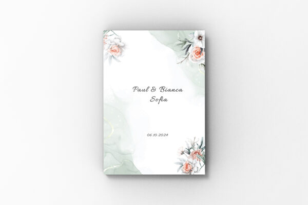 Album de amintiri, Elegant-Floral, Multicolor,  Layflat 20 x 30 cm